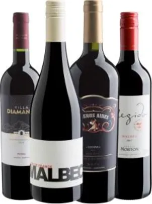 Kit de vinhos Especial Malbec na Evino - R$100