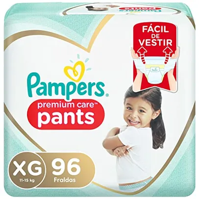 [REC] Fralda Pampers Pants Premium Care XG 96 unidades