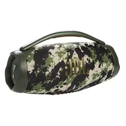 [SANTANDER] Caixa De Som Bluetooth Boombox 3 Camuflada Verde-musgo Jbl 110V/220V