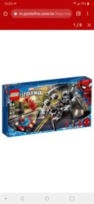 LEGO Marvel Super Heróis - Venom Aranha 76163 – 413 Peças - R$172