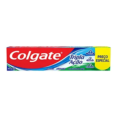 [REC+10uni] Creme Dental Colgate Tripla Ação Menta Original 180G