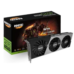 Placa de Vídeo INNO3D RTX 4070 SUPER X3 OC, 12GB