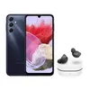 Imagem do produto Samsung M34 5G (128GB), Azul Marinho + Galaxy Buds FE, Grafite, Combo