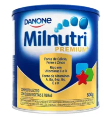 [Rec] Composto Lácteo Milnutri Premium Danone Nutricia 800g