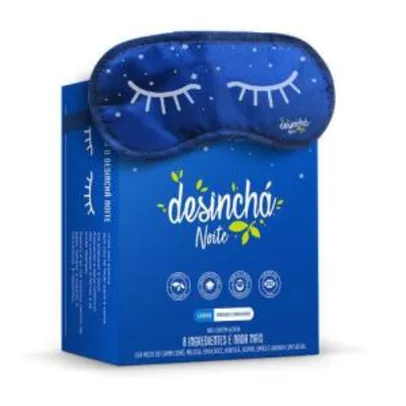 [AME+ Cartão Shoptime] Desinchá Noite + Máscara de Dormir  por R$ 34