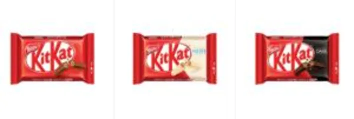 (Novos Usuarios+ AME) 12 kitkats por R$10,44 reais + Frete Gratis