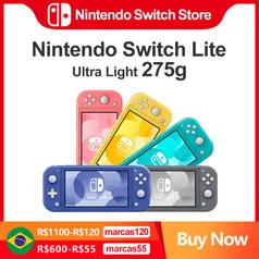 Console Nintendo Switch Lite + Adaptador