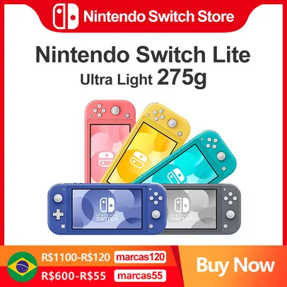 Console Nintendo Switch Lite + Adaptador