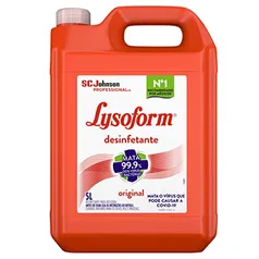 Desinfetante Bruto, Lysoform, 5 Litros