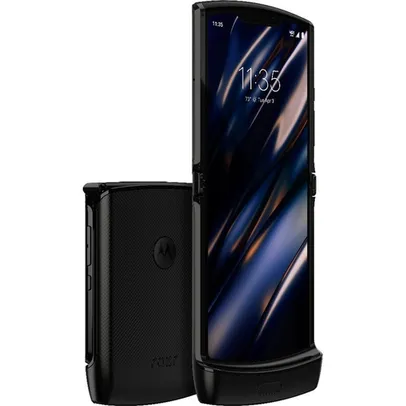 [AME R$ 2.699] Smartphone Motorola Razr 128GB 4G Wi-Fi Tela 6.2'' 6GB RAM Câmera 16MP + Selfie 5MP - Black