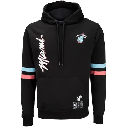 Blusão do Miami Heat NBA com Capuz Canguru N430A - Masculino