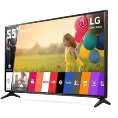 [APP+Cartão Shoptime] Smart TV LED 55'' Ultra HD 4K LG 55UK631C HDMI USB Wi-Fi - R$ 1958