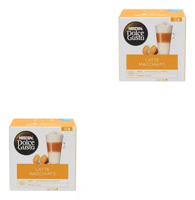 Kit 2 Caixa Nescafé Dolce Gusto Latte Macchiato 112g 