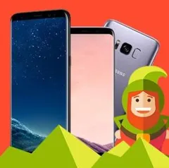 10% OFF no Galaxy S8 na Saraiva