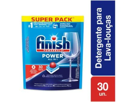 Detergente Lava Louça Finish Powerball 30un 