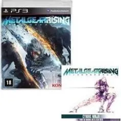 Metal Gear Rising com DLC Cyborgue Ninja (PS3) - R$10 + Frete Gratis.