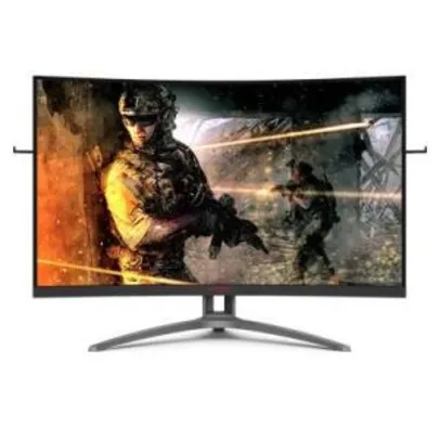 Monitor 32" Gamer AOC AG323FCXE Full HD Tela Curva 165Hz 1ms | R$ 2089