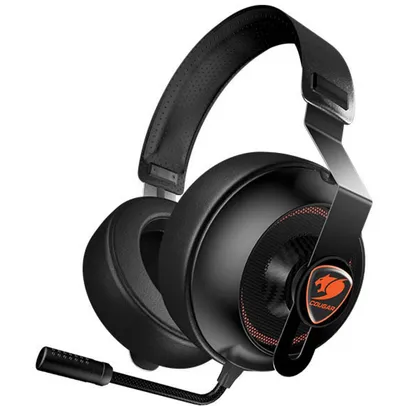 Headset Gamer Cougar Phontum Essential, Black | R$225