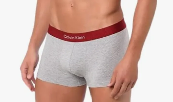 Cuecas low rise trunk, Calvin Klein, Masculino, mescla, GG