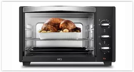 Forno Elétrico HQ 48 Litros HQ48D 2000W Preto 220V