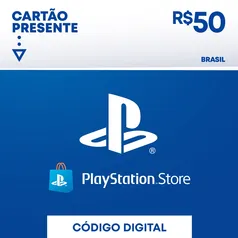 [AME R$ 30][Novos Usuários]Giftcard Digital PlayStation Store de R$50