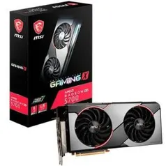 Placa de Vídeo MSI AMD Radeon RX 5700 Gaming X, 8GB, GDDR6