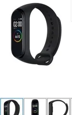 Smartband Monitor Cardíaco Xiaomi Mi Band 4 Preto por R$ 199