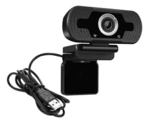 Camera WebCam Full HD 1080P Usb 2.0 C/Microfone | R$150