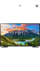 Smart TV LED 32" Samsung 32J4290 HD com Conversor Digital 2 HDMI 1 USB Wi-Fi 60Hz - Preta - R$ 997