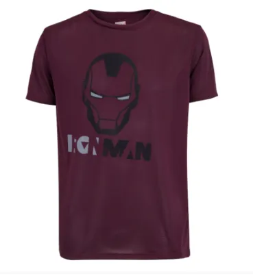 Camiseta Marvel Homem de Ferro MVL038 - Masculina (Tam P)