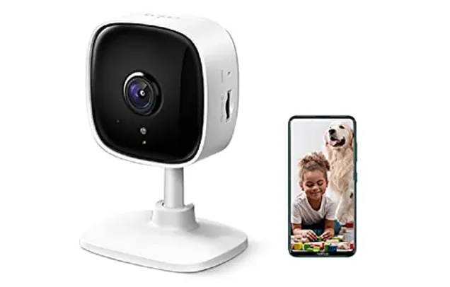 [Prime] Câmera de Segurança Doméstica Wi-Fi, Tapo C100, TP-Link | R$ 182