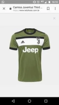 Camisa Juventus Third 17/18