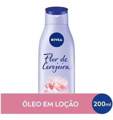 Loção Hidratante Nivea Óleos Essenciais Flor Cerejeira 200ml