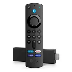 Amazon Fire TV Stick 4K, com Controle Remoto por Voz com Alexa, Dolby Vision