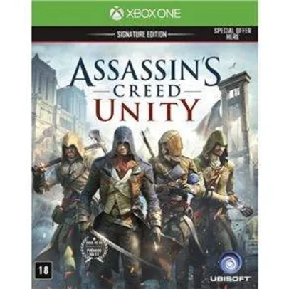 [Ponto Frio] Assassin's Creed Unity Signature Edition - Xbox One