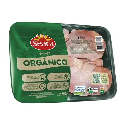 [Regional| bug ] Orgânico Coxa Bandeja Seara 600g