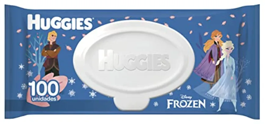 [REC]Lenço Umedecido Huggies Frozen Ed. Limitada, 100 unidades, Huggies