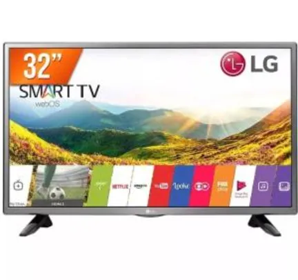 Smart Tv Led 32'' Hd Lg Pro 32lj601c 2 Hdmi Usb Wi-fi - R$899