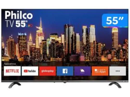 Smart TV 4K UHD D-LED 55” Philco PTV55Q20SNBL