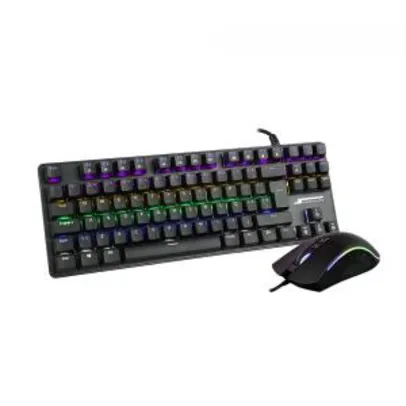 Combo: Teclado Mecânico Champion + Mouse Gamer Boss | R$240