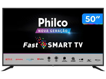 Foto do produto Smart Tv Led 4K 50 Polegadas PTV50N10N5E Philco