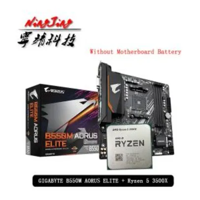 [ALIEXPRESS] B550 Aorus Elite + Ryzen 5 3500x - R$1390