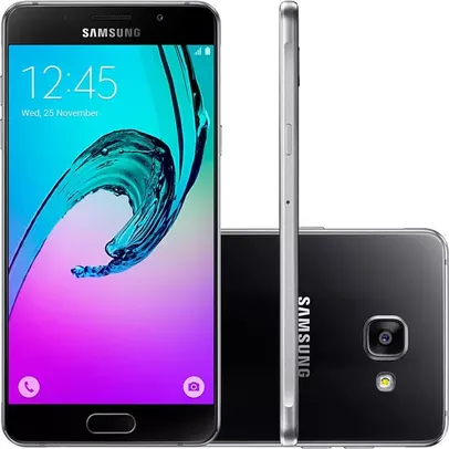 [Ame R$ 299,99/ SC R$ 209,99] Smartphone Samsung Galaxy A7 2016 Dual Chip Android Tela 5.5" - Preto