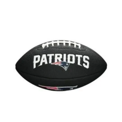 Bola Futebol Americano New England Patriots Black - Wilson | R$67