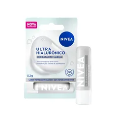 NIVEA Hidratante Labial Ultra Hialurônico 5,2g