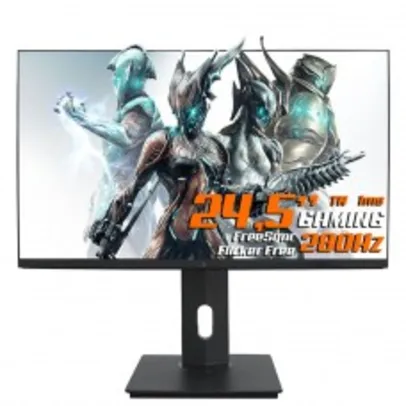 Monitor Gamer SuperFrame Vision PRO, 24.5 Pol, Full HD, FreeSync/G-Sync, 280Hz, TN, 1ms, HDMI/DP, SFV2405S