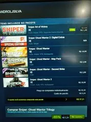 Sniper Ghost Warrior Trilogy | R$5