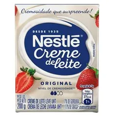 Creme de Leite Nestlé Tradicional 200g (Mínimo 5) | R$ 2