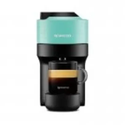 Cafeteira Nespresso Vertuo POP GCV2-BR3-WH-NE 1650W 127V Verde Aqua