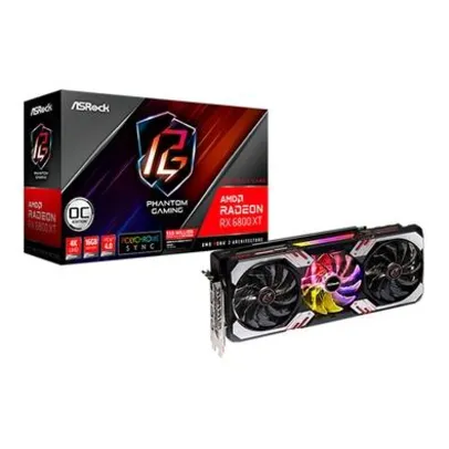 Placa de Vídeo ASRock AMD Radeon RX 6800 XT, 16GB GDDR6 - RADEON RX6800XT PGD 16GO